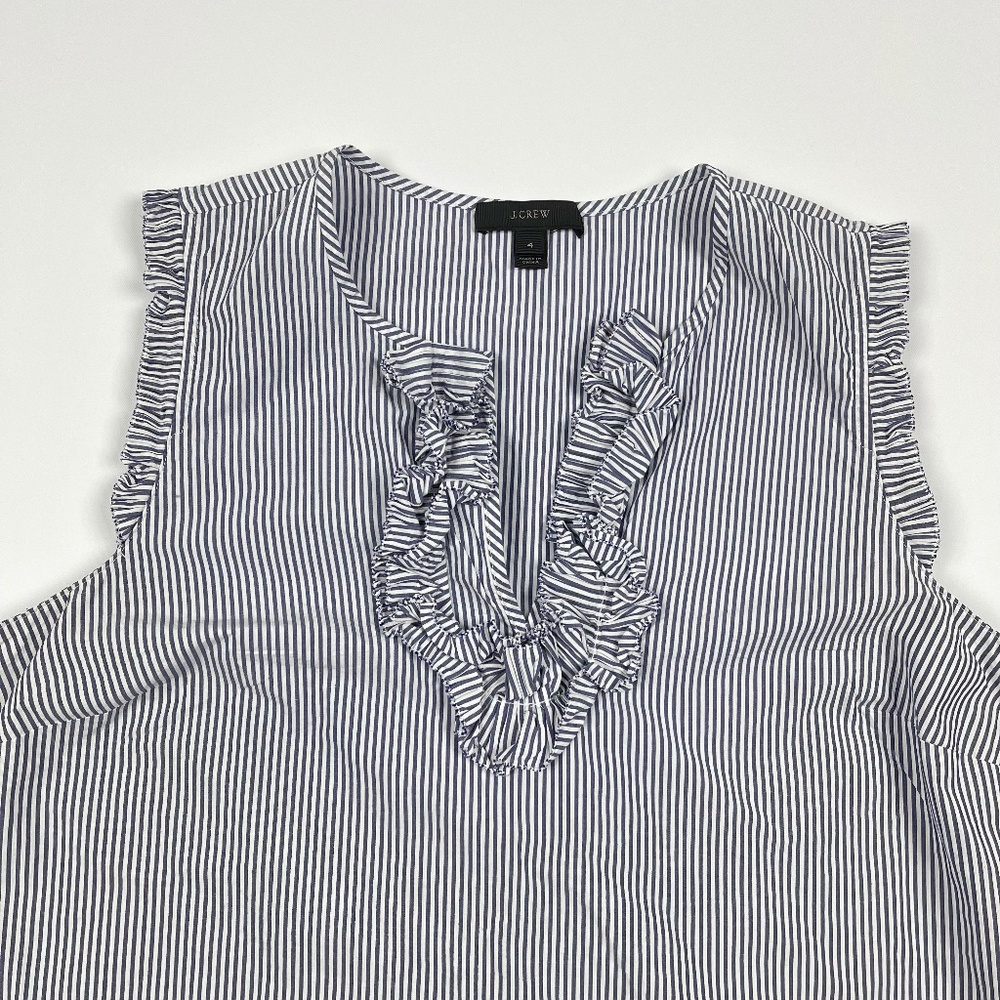 J.Crew Women's Ruffle Top - Picture 3 of 7